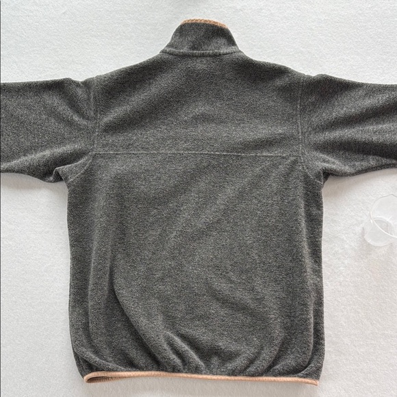 Patagonia Synchilla Fleece Pullover Grey and Peach Lightweight Unisex Mens Small - Picture 6 of 7